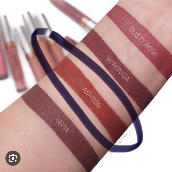 Anastasia Beverly Hills Matte Liquid Lipstick - Sepia and Ashton - Picture 7 of 9